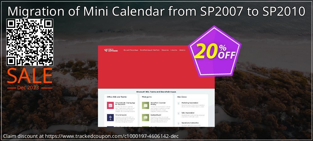 Migration of Mini Calendar from SP2007 to SP2010 coupon on National Memo Day promotions