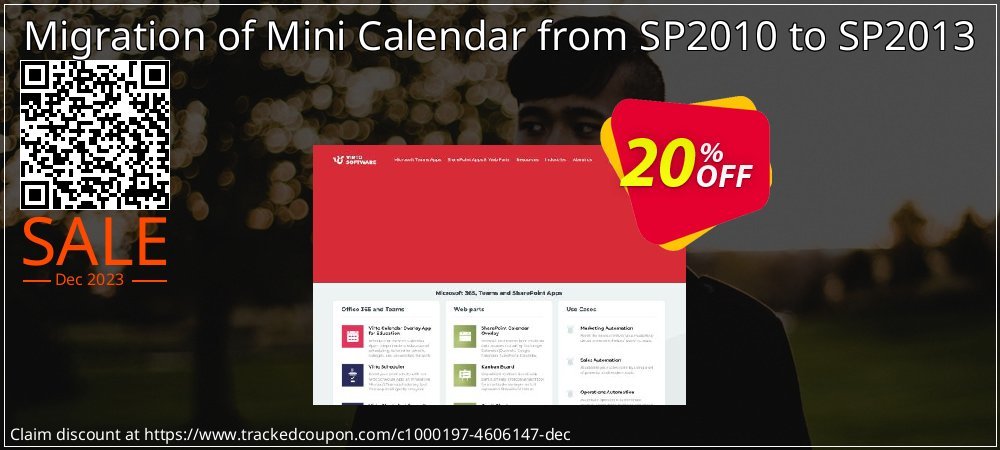 Migration of Mini Calendar from SP2010 to SP2013 coupon on April Fools' Day discount