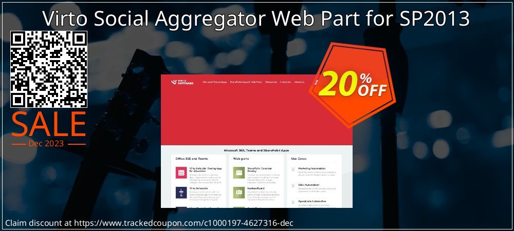 Virto Social Aggregator Web Part for SP2013 coupon on World Party Day offering discount