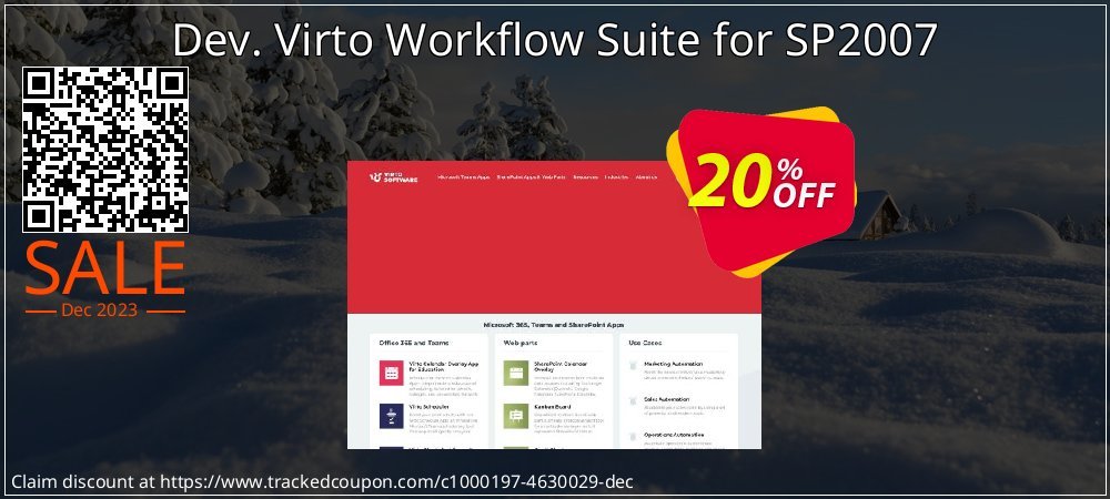 Dev. Virto Workflow Suite for SP2007 coupon on Tell a Lie Day promotions