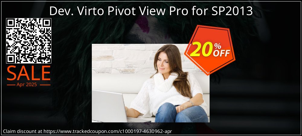 Dev. Virto Pivot View Pro for SP2013 coupon on April Fools' Day offering sales