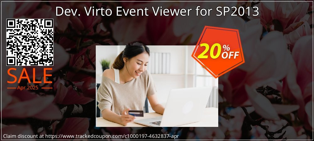 Dev. Virto Event Viewer for SP2013 coupon on April Fools' Day promotions