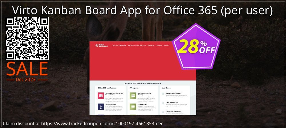 Virto Kanban Board App for Office 365 - per user  coupon on Constitution Memorial Day offering discount