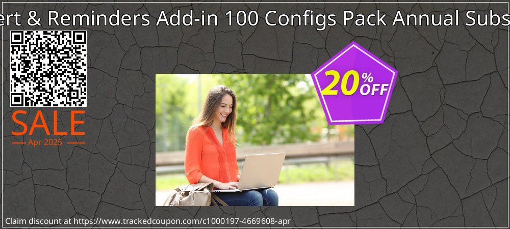 Virto Alert & Reminders Add-in 100 Configs Pack Annual Subscription coupon on Easter Day offering sales