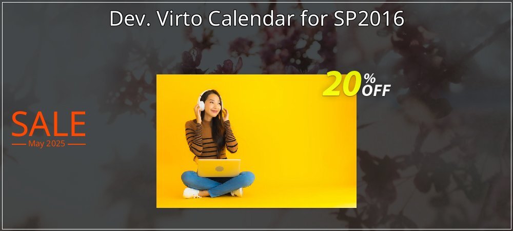 Dev. Virto Calendar for SP2016 coupon on National Loyalty Day discount