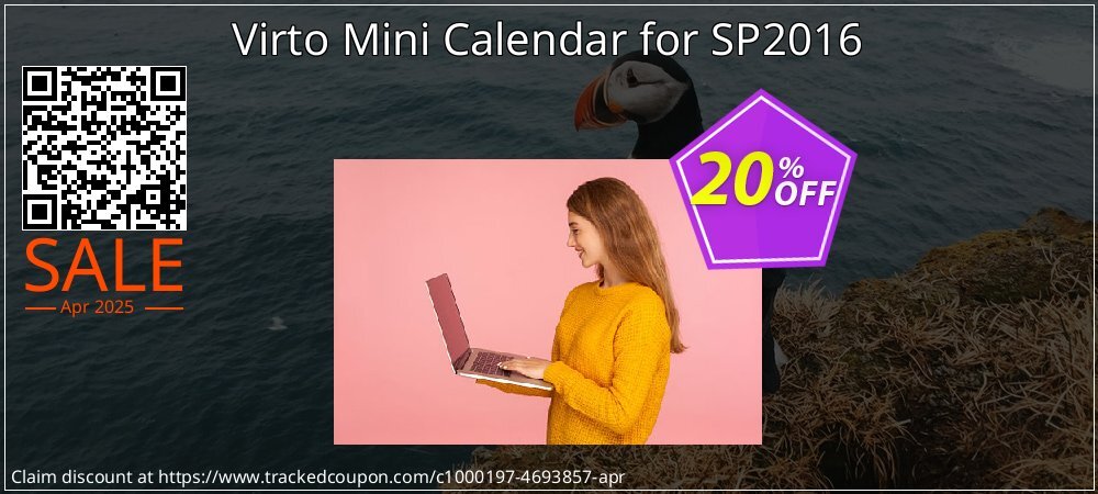 Virto Mini Calendar for SP2016 coupon on April Fools' Day promotions