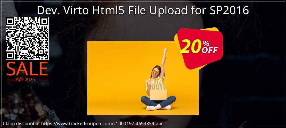 Dev. Virto Html5 File Upload for SP2016 coupon on World Password Day offer