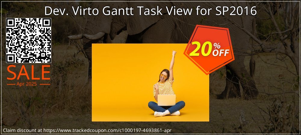 Dev. Virto Gantt Task View for SP2016 coupon on Palm Sunday offer