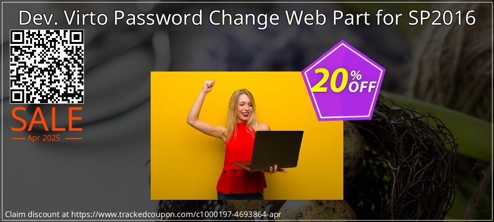 Dev. Virto Password Change Web Part for SP2016 coupon on April Fools' Day offering sales