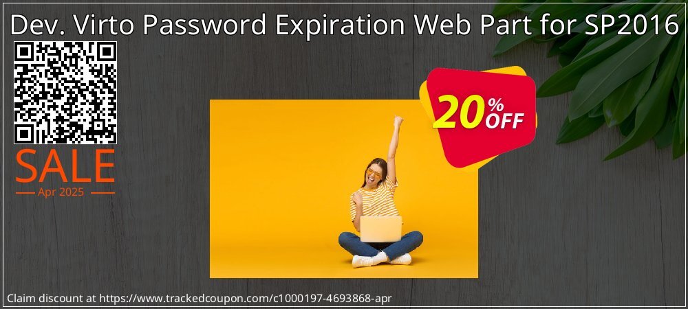 Dev. Virto Password Expiration Web Part for SP2016 coupon on Easter Day deals