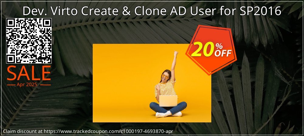 Dev. Virto Create & Clone AD User for SP2016 coupon on National Walking Day discount