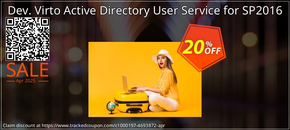 Dev. Virto Active Directory User Service for SP2016 coupon on April Fools' Day offering sales