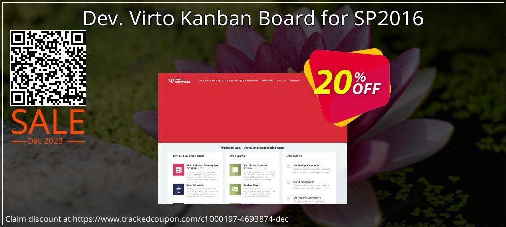 Dev. Virto Kanban Board for SP2016 coupon on April Fools' Day super sale