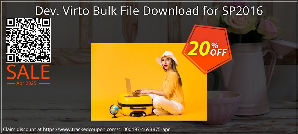 Dev. Virto Bulk File Download for SP2016 coupon on National Walking Day promotions