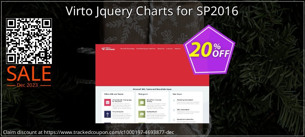 Virto Jquery Charts for SP2016 coupon on April Fools' Day deals