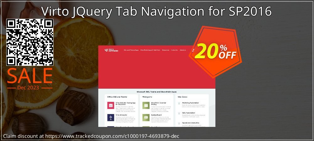 Virto JQuery Tab Navigation for SP2016 coupon on Tell a Lie Day discount