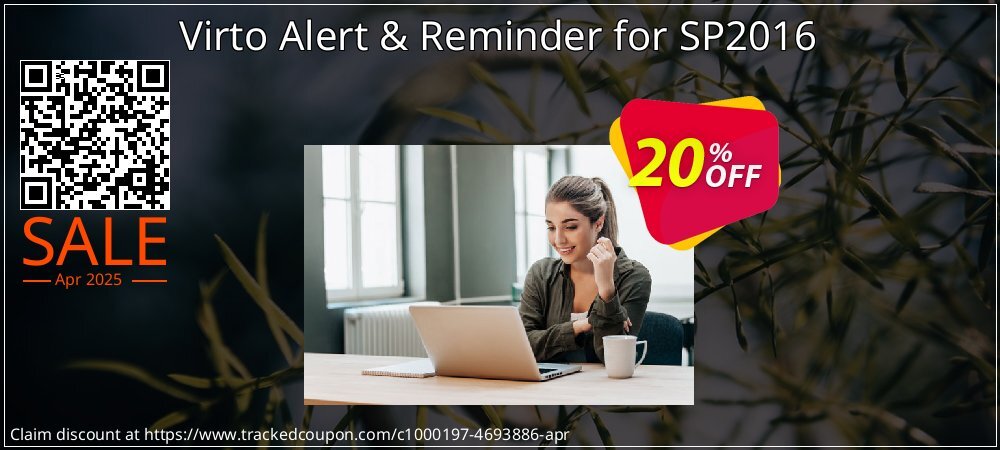 Virto Alert & Reminder for SP2016 coupon on World Party Day deals