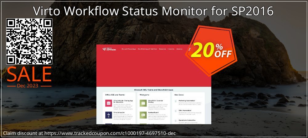 Virto Workflow Status Monitor for SP2016 coupon on Mother Day promotions