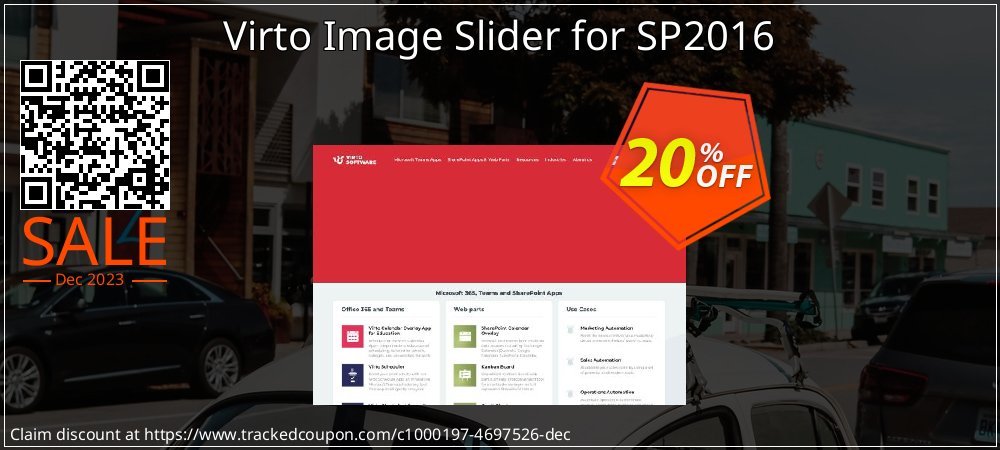 Virto Image Slider for SP2016 coupon on World Party Day offering sales
