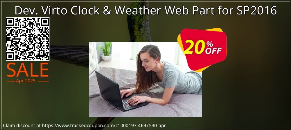 Dev. Virto Clock & Weather Web Part for SP2016 coupon on National Walking Day sales