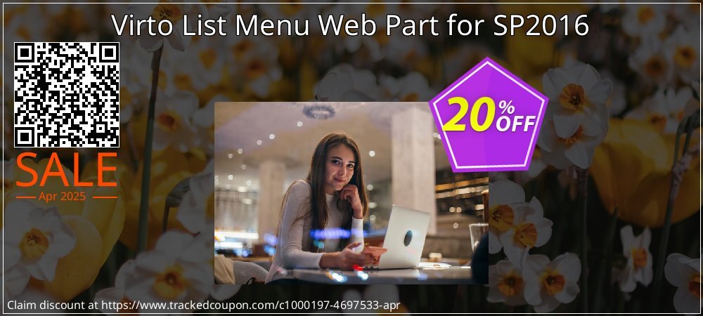 Virto List Menu Web Part for SP2016 coupon on Easter Day discount