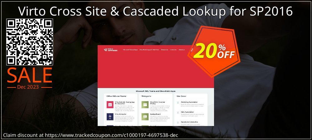 Virto Cross Site & Cascaded Lookup for SP2016 coupon on Virtual Vacation Day discounts