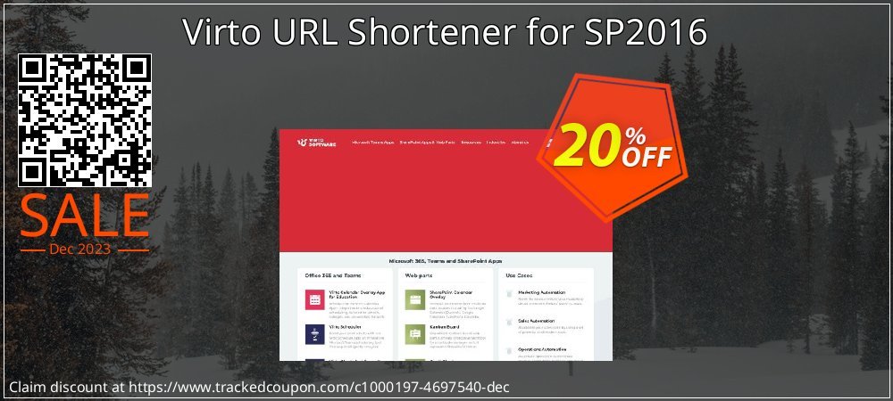 Virto URL Shortener for SP2016 coupon on National Walking Day deals