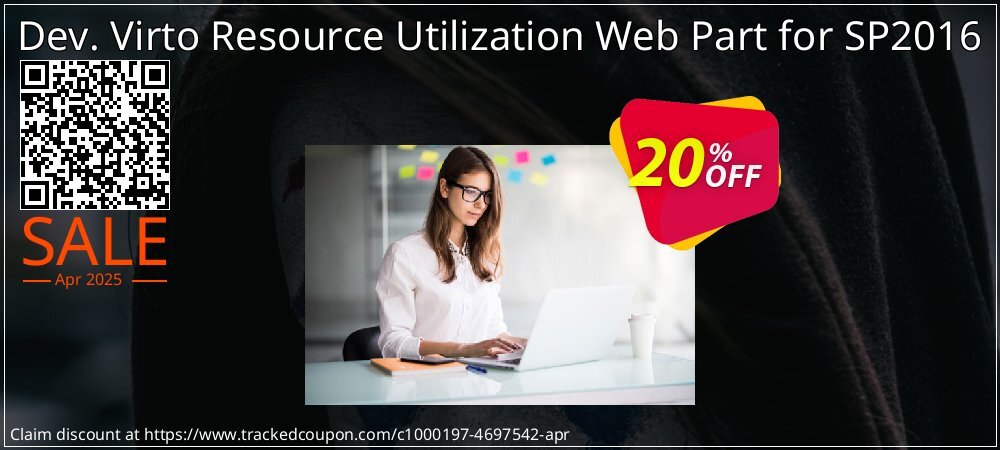 Dev. Virto Resource Utilization Web Part for SP2016 coupon on April Fools' Day discount