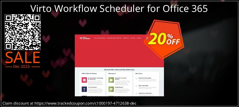 Virto Workflow Scheduler for Office 365 coupon on National Pizza Party Day discounts