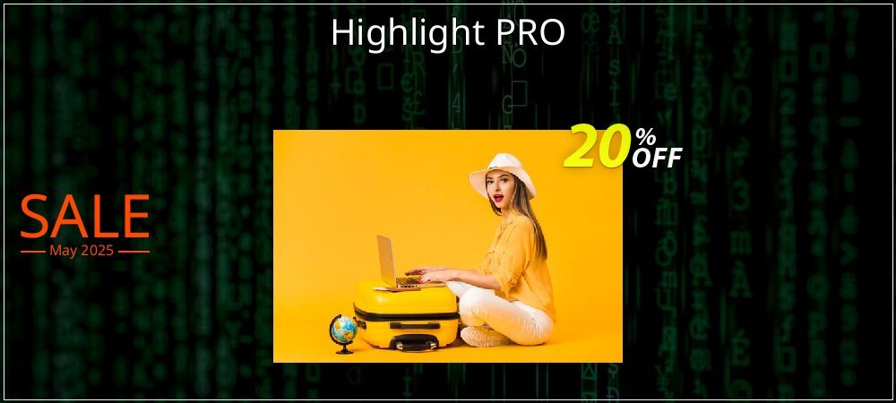 Highlight PRO coupon on World Party Day offering sales