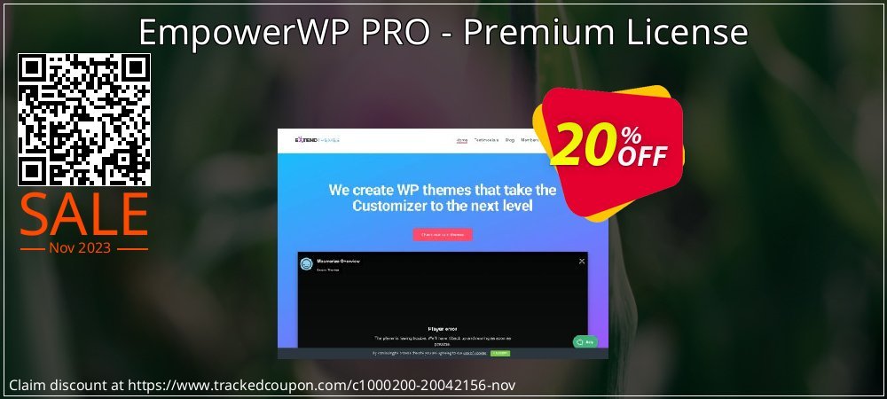 EmpowerWP PRO - Premium License coupon on World Party Day discounts