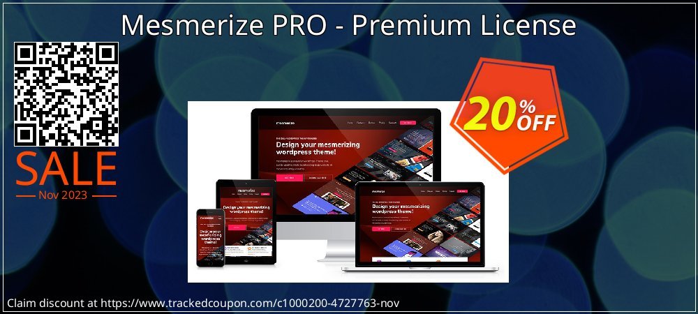 Mesmerize PRO - Premium License coupon on Easter Day offering sales
