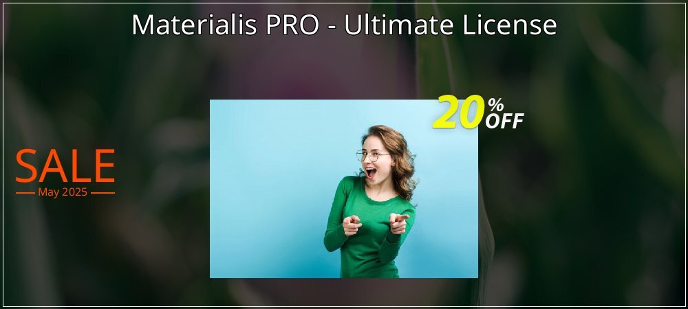Materialis PRO - Ultimate License coupon on National Memo Day sales