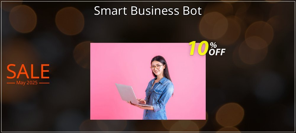 Smart Business Bot coupon on National Smile Day offering sales