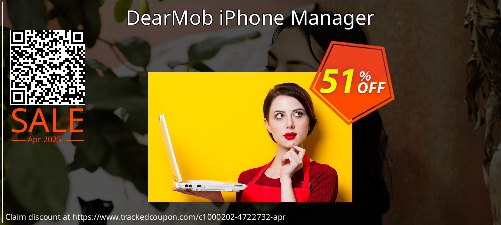 DearMob iPhone Manager coupon on April Fools' Day discounts