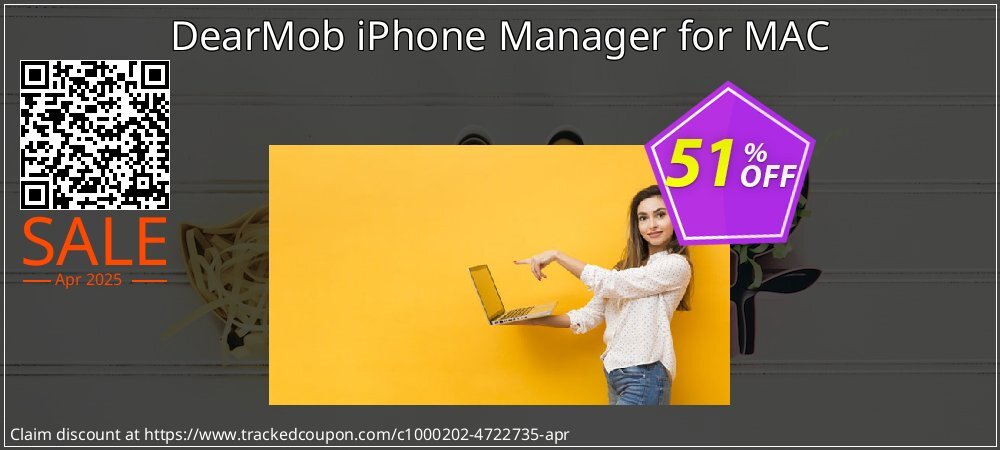 DearMob iPhone Manager for MAC coupon on National Walking Day deals