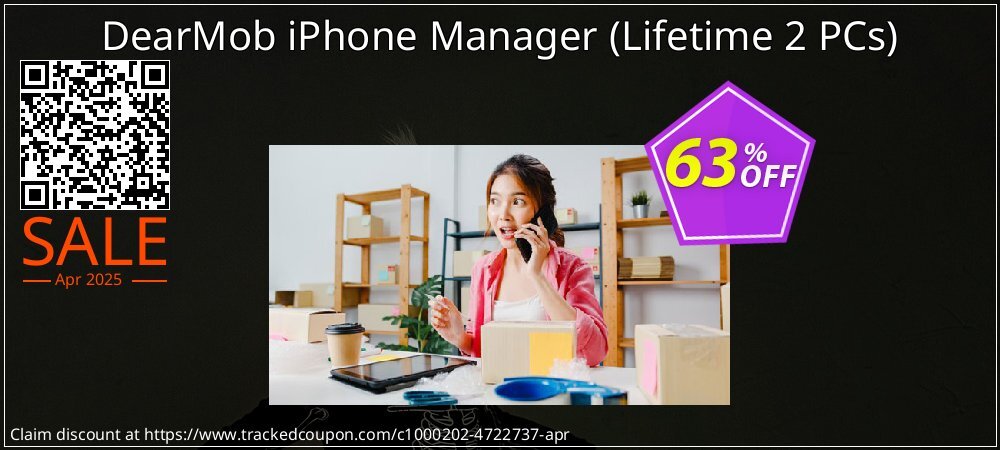 DearMob iPhone Manager - Lifetime 2 PCs  coupon on April Fools' Day discount