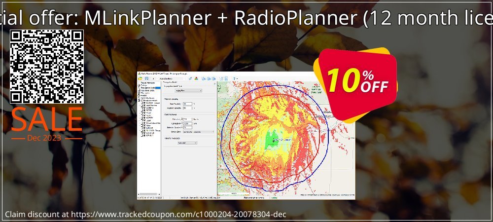 Special offer: MLinkPlanner + RadioPlanner - 12 month license  coupon on April Fools' Day offering sales