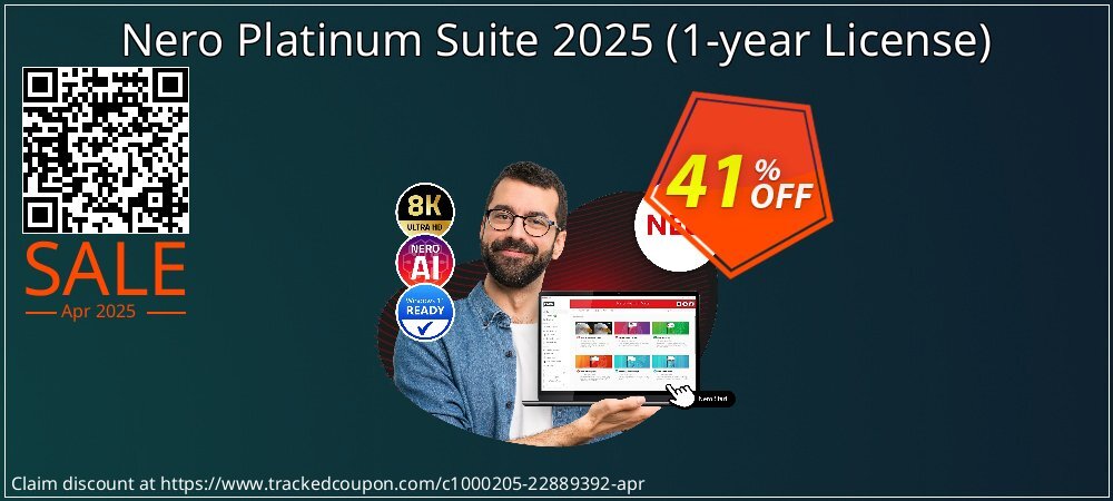 Nero Platinum Suite 2025 - 1-year License  coupon on Working Day sales
