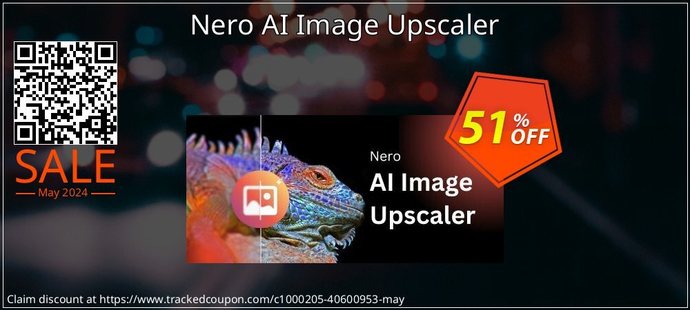 Nero AI Image Upscaler coupon on Constitution Memorial Day offer