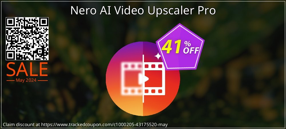 Nero AI Video Upscaler Pro coupon on National Walking Day deals