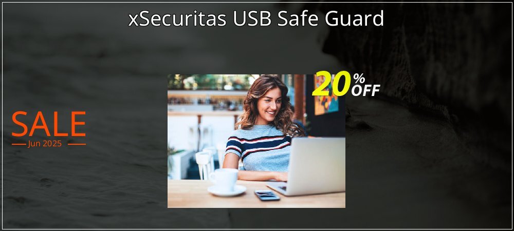 xSecuritas USB Safe Guard coupon on American Independence Day offering sales