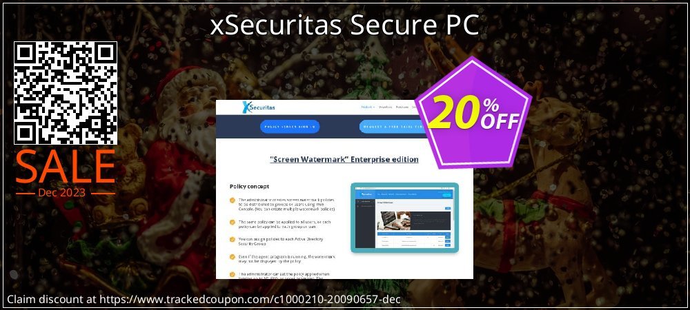 xSecuritas Secure PC coupon on Working Day sales