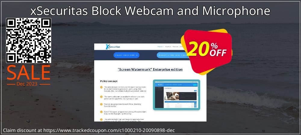 xSecuritas Block Webcam and Microphone coupon on Easter Day super sale