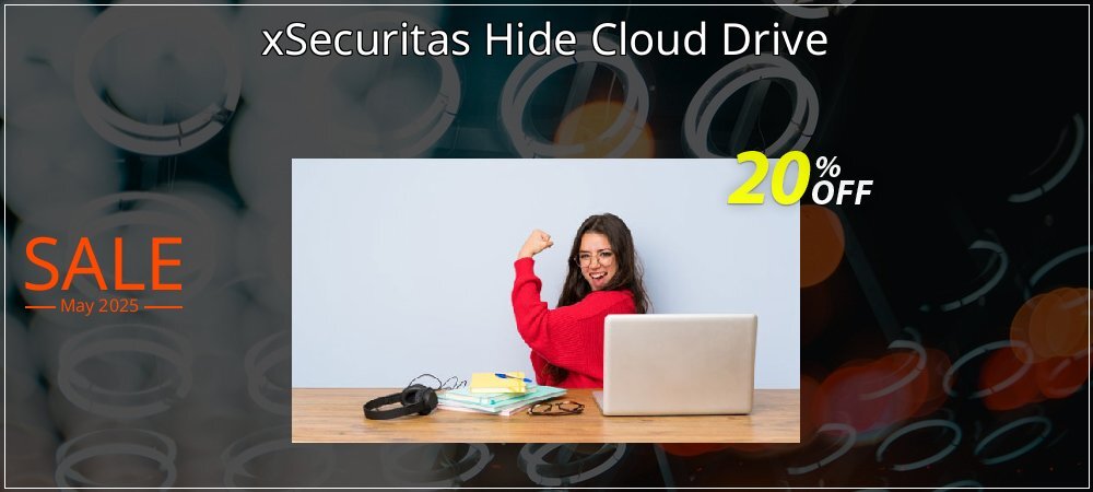 xSecuritas Hide Cloud Drive coupon on April Fools' Day discount