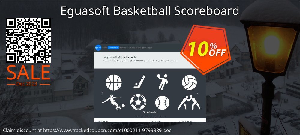 Eguasoft Basketball Scoreboard coupon on National Smile Day promotions