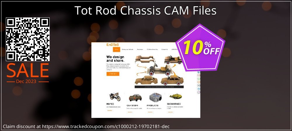Tot Rod Chassis CAM Files coupon on Palm Sunday sales