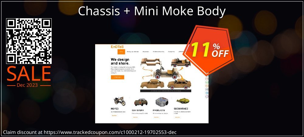 Chassis + Mini Moke Body coupon on Constitution Memorial Day offering sales