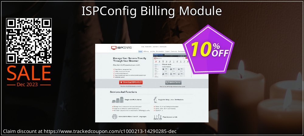 ISPConfig Billing Module coupon on National Walking Day offering discount