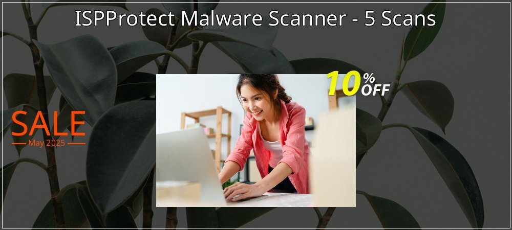 ISPProtect Malware Scanner - 5 Scans coupon on National Walking Day promotions